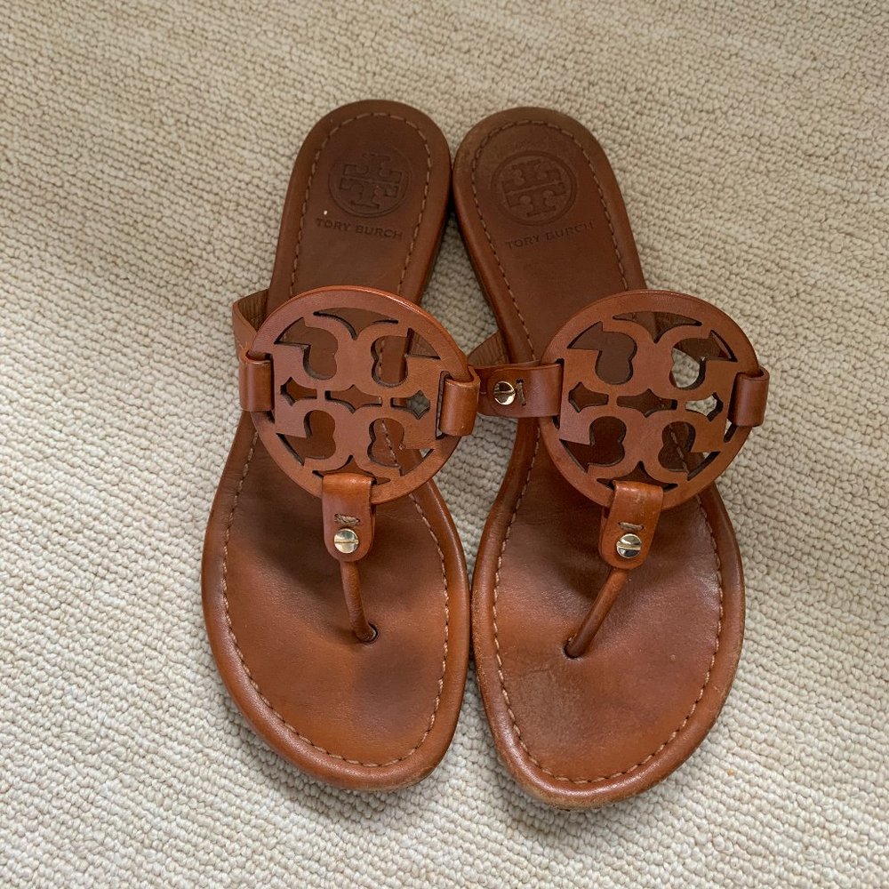 Tory Burch Miller Logo Sandal